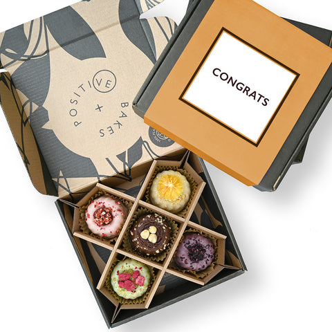 Congratulations Signature Bundt Cake Selection Box | Achievement Cake Collection
