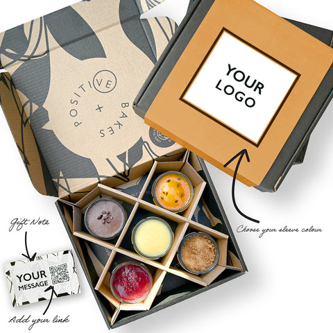Corporate Luxury Cheesecake Collection | Box of 5 | Sustainable Business Indulgence