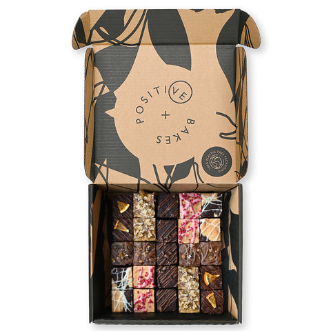 Signature Brownie & Blondie Selection Box | 25 Pieces | Perfect for Sharing