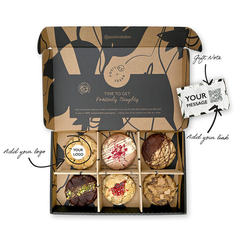 Corporate Artisan Cookie Collection | Box of 6 | CSR Executive Business Gift