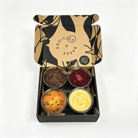 Luxury Cheesecake Selection Box | 4 Pieces | Plant-Based Everyone Can Enjoy