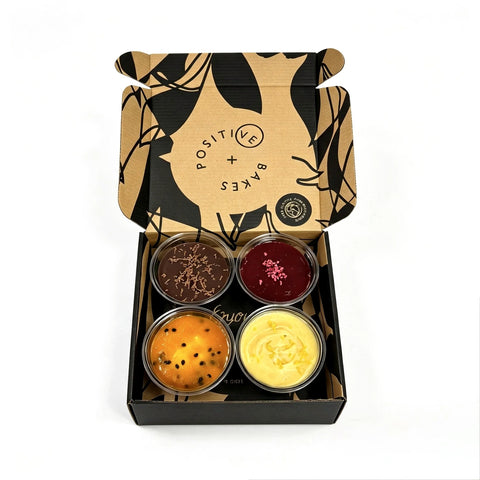 Luxury Cheesecake Selection Box | 4 Pots | Plant-Based Everyone Can Enjoy