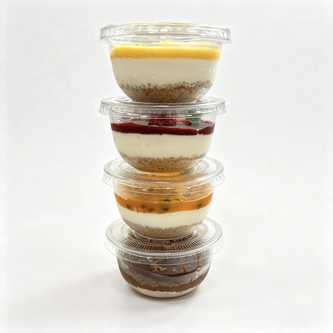 Luxury Cheesecake Selection Box | 4 Pieces | Plant-Based Everyone Can Enjoy