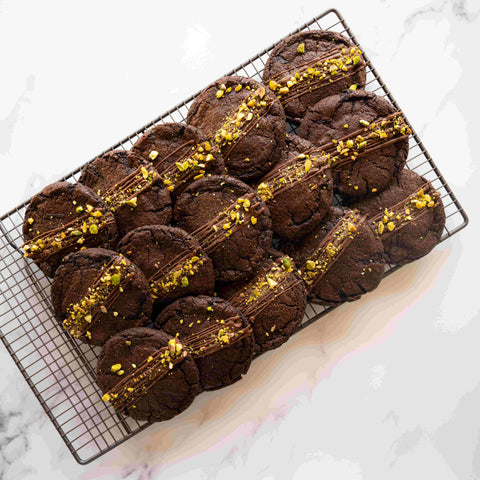 Chocolate & Pistachio Cookie   - 15 Cookies