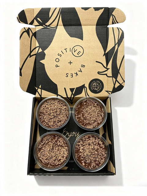 Luxury Tiramisu Dessert | 4 Dessert Pots | Plant-Based Everyone Can Enjoy