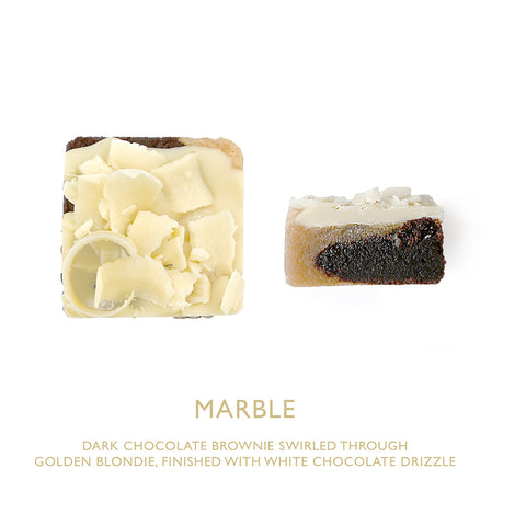 Christmas Artisan Brownie Collection | Box of 6 | Festive Celebration Everyone Can Enjoy