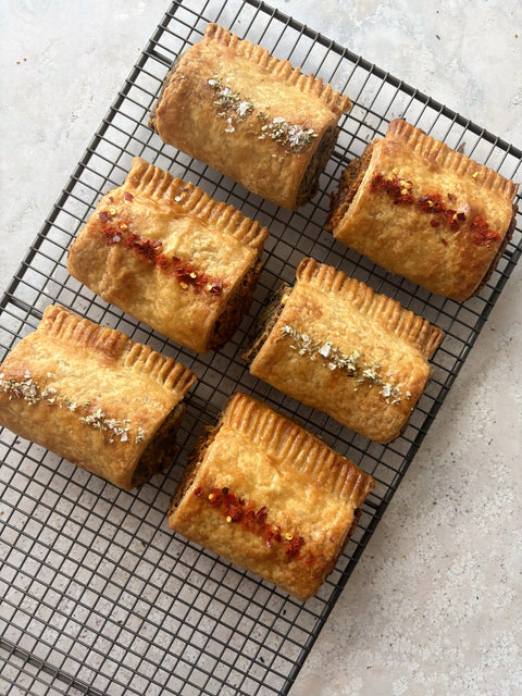 The Mixed Sausage Roll Selection — Gluten-Free & Plant-Based | Pack of 6