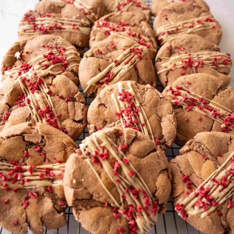 Raspberry & White Chocolate Cookie  - 15 Cookies