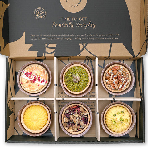 Luxury Tart Selection Box | 6 Pieces | Plant-Based Sharing Desserts