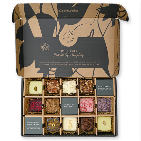 Artisan Brownie & Blondie Collection | Box of 12 | Ultimate Plant-Based Gift