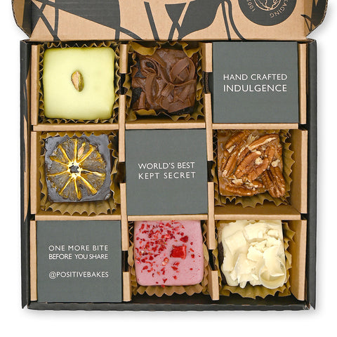 Artisan Brownie Collection | Box of 6 | Plant-Based Everyone Can Enjoy