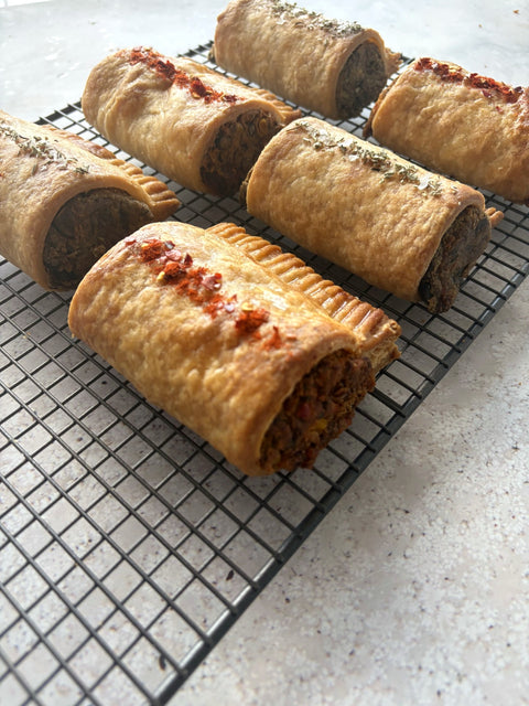 The Smoky Black Bean Sausage Roll — Gluten-Free & Plant-Based | Pack of 6