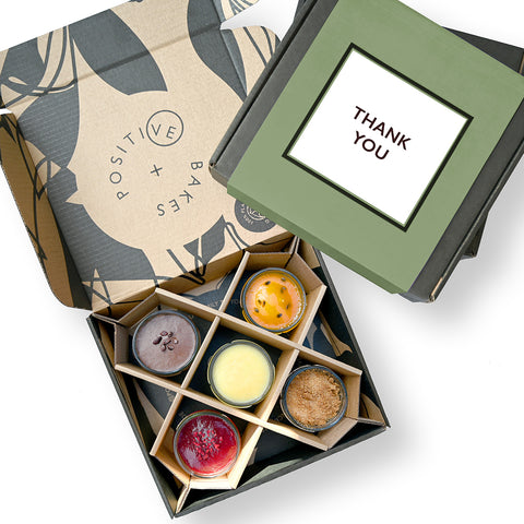 Thank You Luxury Cheesecake Selection Box | 5 Pieces | Premium Appreciation Indulgence