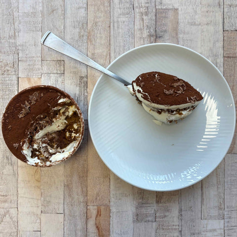 Luxury Tiramisu Dessert | 4 Dessert Pots | Plant-Based Everyone Can Enjoy