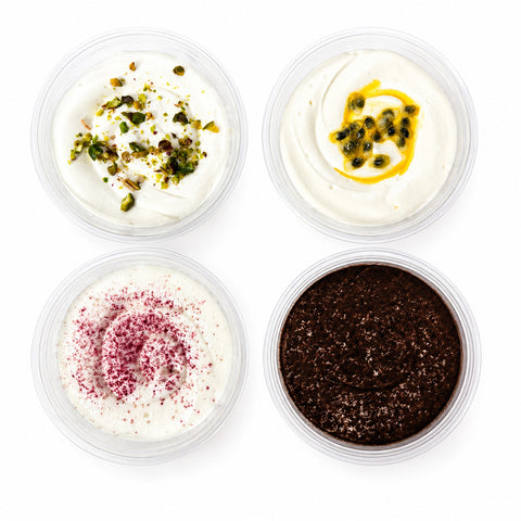 Luxury Flavoured Tiramisu Dessert | 4 Dessert Pots | Plant-Based Everyone Can Enjoy